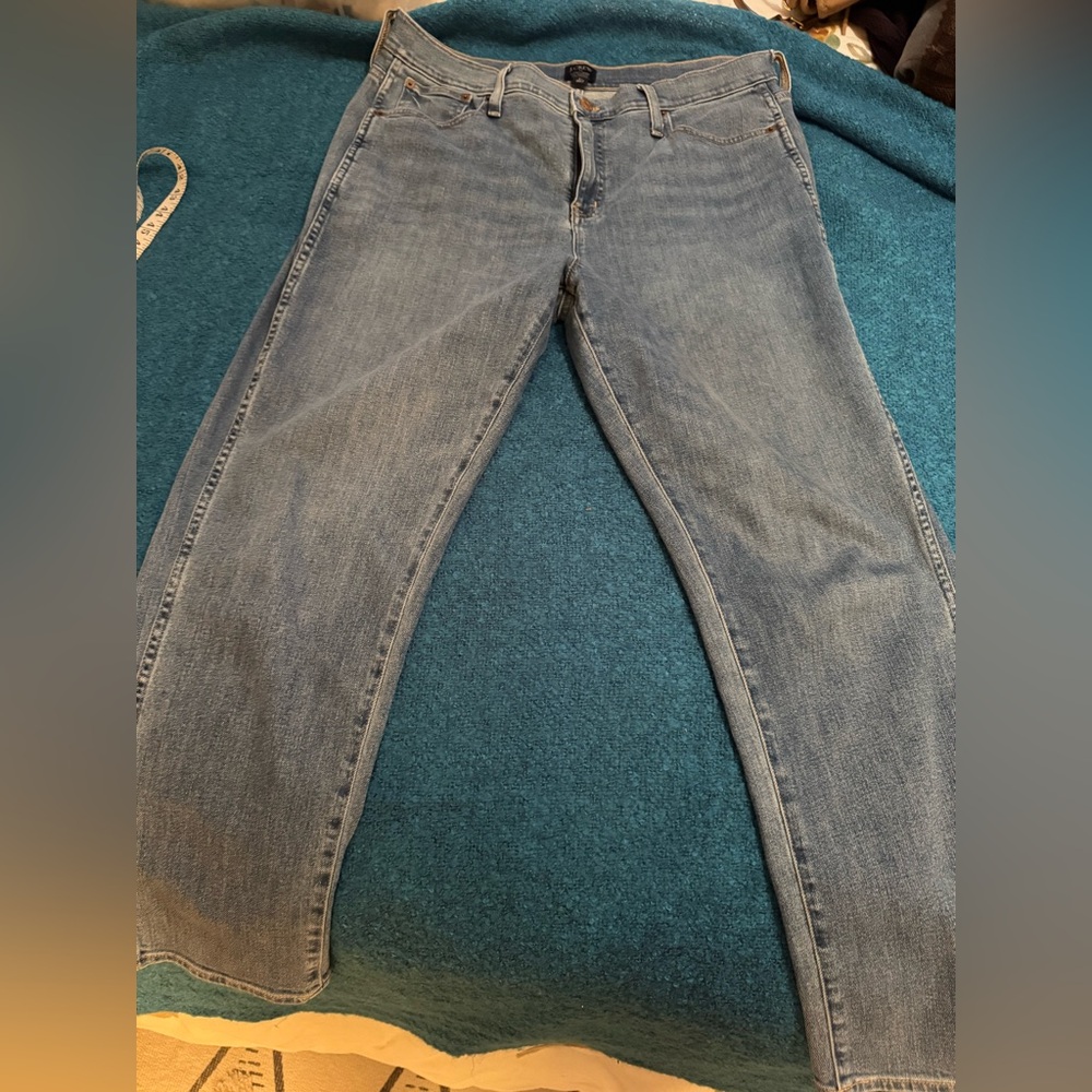 J. Crew Women's High Rise classic vintage Blue Jeans